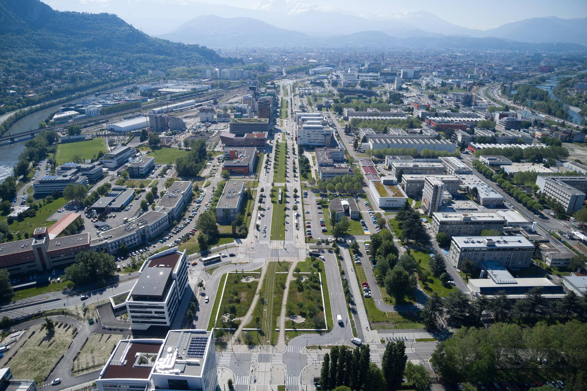 Urbanisme Favorable à la Santé - Vue globale de la ZAC Presqu'ile