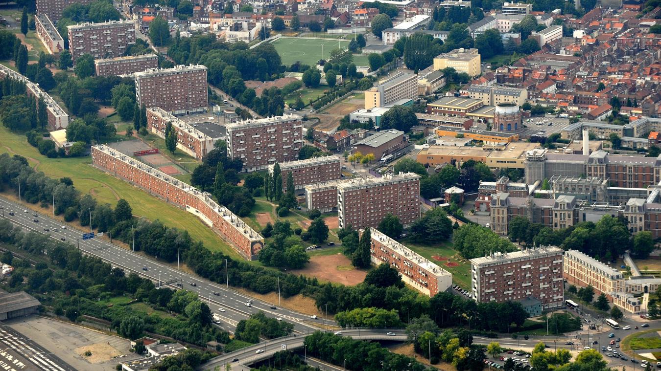 Quartier Santé Positive - ZAC Concorde Lille vue d'ensemble